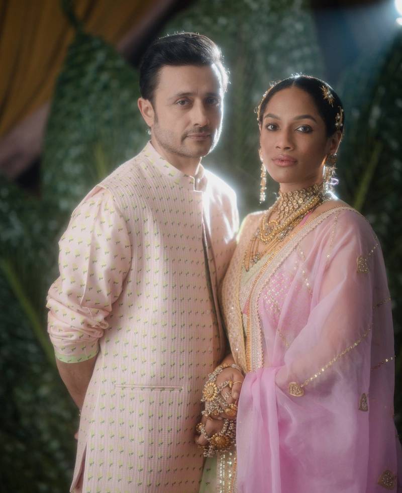 Satyadeep Misra and Masaba Gupta following their private wedding