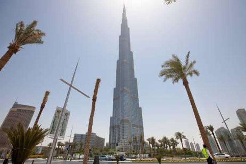 UAE - Dubai - May 11- 2011:  Burj khalifa. ( Jaime Puebla - The National Newspaper )