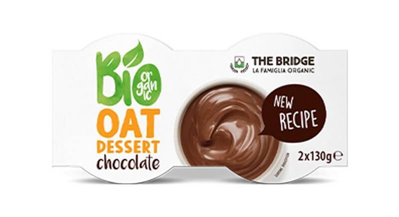 The Bridge Bio oat-based chocolate-flavoured dessert cup