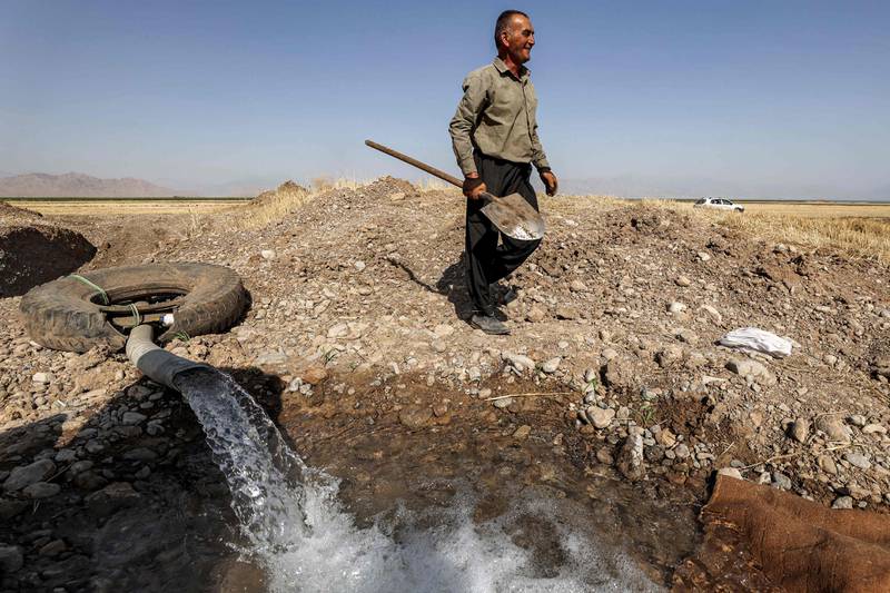 It supplies drinking water for 'about three million people in Sulaymaniyah and Kirkuk', two major cities downstream, he says. But at only 300 mm of rainfall last year - half the previous annual average - the skies have not been generous. And Mr Tawfeeq says 2022 is on track to mirror last year's figures.