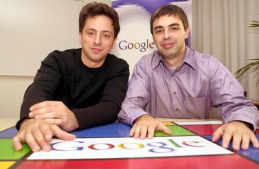 Sergey Brin and Larry Page have seen their wealth soar this year after the rally in Alphabet's shares following a US Supreme Court verdict in the tech giant's favour. Photo: Getty Images