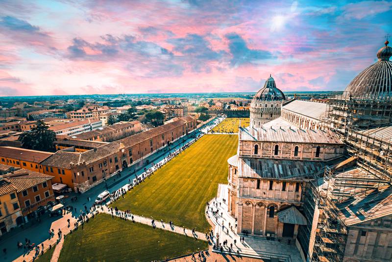 Flydubai will fly directly to Pisa in Italy from June. Photo: Andrae Ricketts / Unsplash
