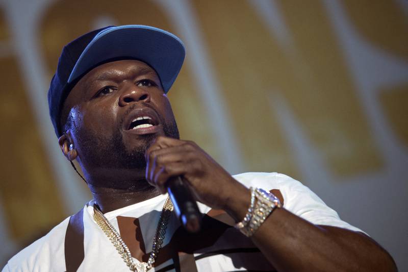 50 Cent has been a mainstay of the hip-hop scene for two decades. AFP