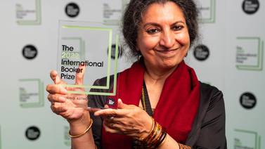 An image that illustrates this article Indian novel ‘Tomb of Sand’ wins International Booker Prize