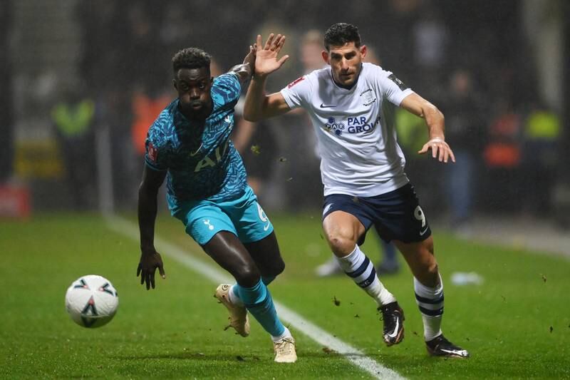 Davidson Sanchez - 6 Looked shaky in the first half but grew into the game and looked more assured as the tie went on. He was crucial in winning aerial duels.
Getty