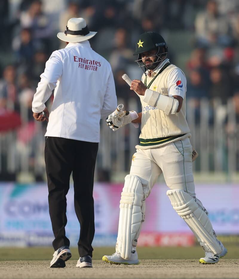 Azhar Ali - 5. Missed out in the first innings, and his second effort was divided into two after he retired hurt with a finger injury. Came back, but could not staunch the bleeding Getty 