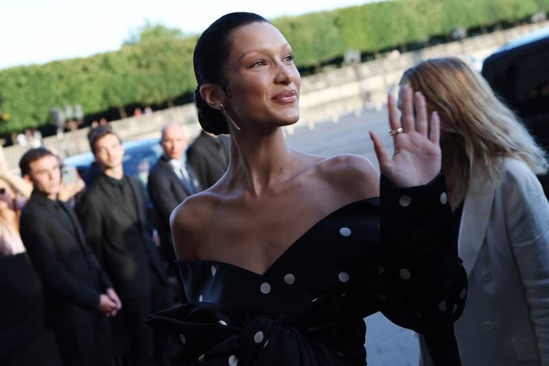 Bella Hadid has also accused Instagram of shadow banning her Stories. Getty Images