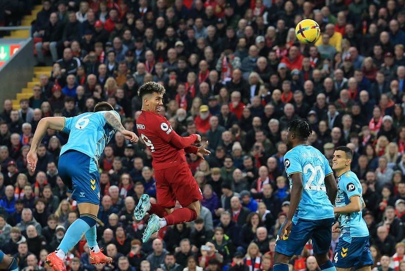 Roberto Firmino - 8 The Brazilian opened the scoring and his precise pass allowed Robertson to set up Nunez for Liverpool’s third goal. He found space and was influential until he was replaced by Oxlade-Chamberlain with 15 minutes to go. AFP