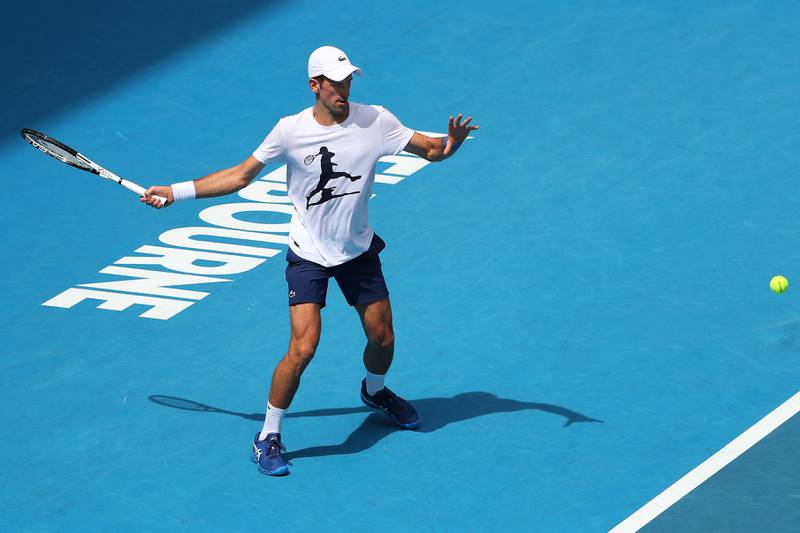 Serbia's Novak Djokovic. AFP