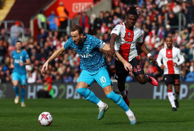 Romeo Lavia - 7 Looked solid in midfield and helped break up attacks. Found Walcott with a pass that cut through Spurs‘ backline en route to Southampton’s equaliser. Getty