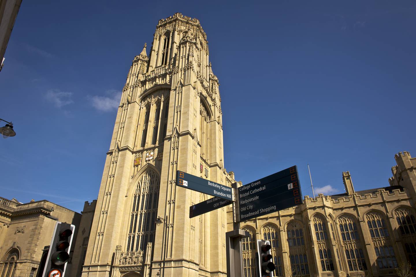 The Wills Memorial Building, a landmark building of the University of Bristol which has defended its contextual approach to offers. PA