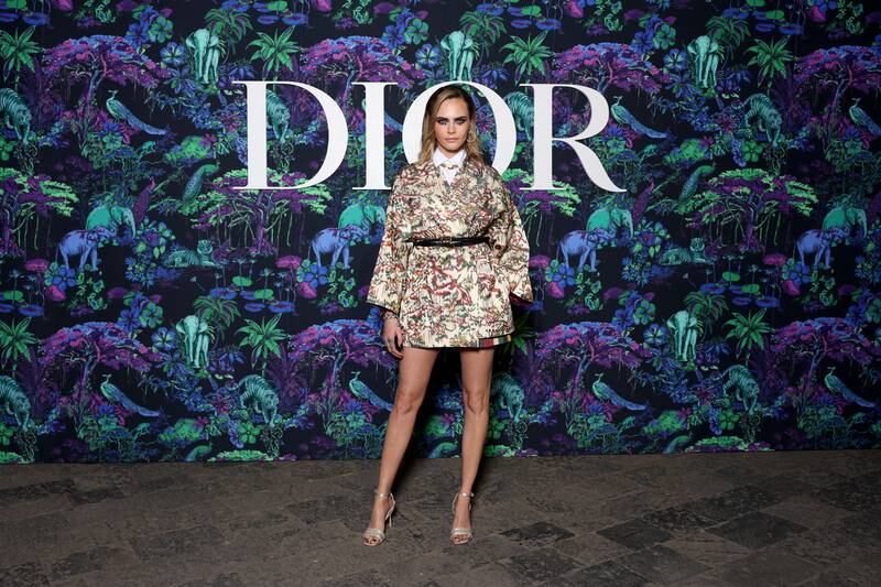 Actress and model Cara Delevingne 
