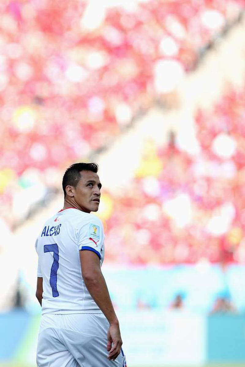 Chile's Alex Sanchez views his Barcelona playing time as invaluable. Dean Mouhtaropoulos/ Getty Images