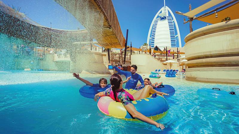 Build up an appetite for Wild Wadi's all-you-can-eat package. Photo: Wild Wadi Waterpark