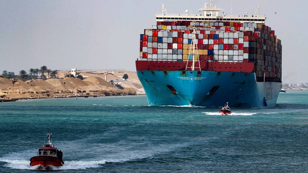 Egypt is widening the Suez canal