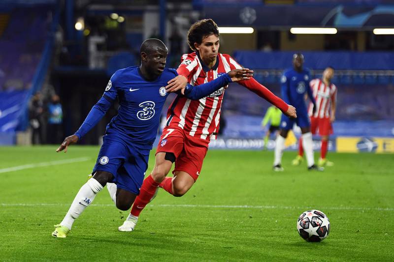 N’Golo Kante 8 – This was Kante at his absolute best, a human wall that kept Atletico at bay and who hounded them every time they had the ball. It was from his challenge and pass to Christian Pulisic at the death that Chelsea grabbed a second.  Getty