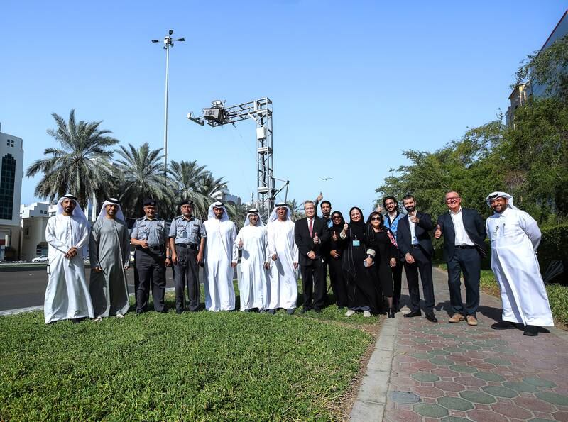 Abu Dhabi is embracing technology in an effort to reduce vehicle emission levels. Victor Besa / The National.