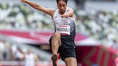 An image that illustrates this article Afghan Paralympian Rasouli's presence in Tokyo brings 'joy' to fellow athletes