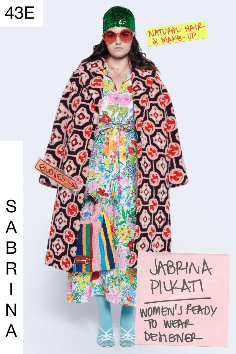 A look from Gucci's resort 2021 collection. Courtesy Gucci