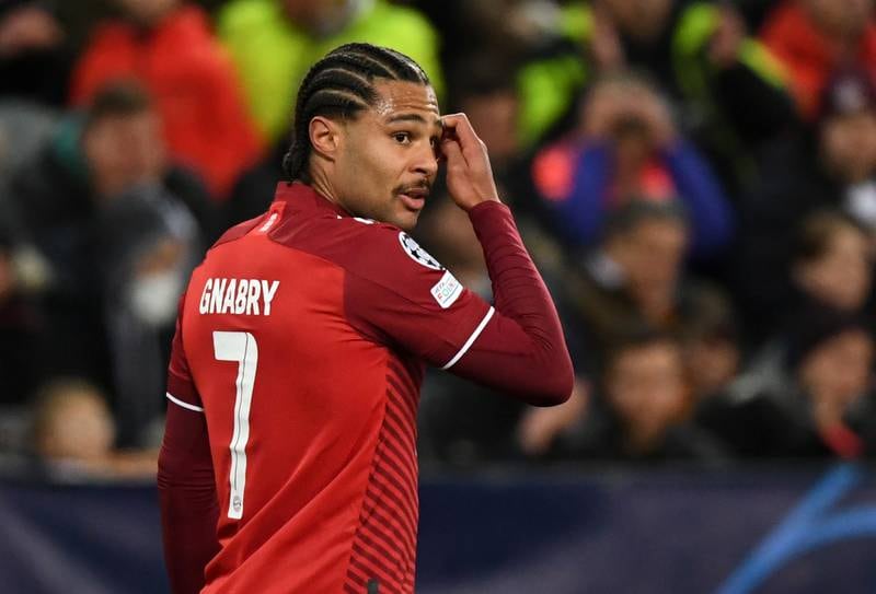 Serge Gnabry - 7: German attacker twisted and turned before being denied 10th-minute goal by good Kohn save. Bayern’s biggest threat in first half had another chance blocked just before break. Far less impact after break. EPA