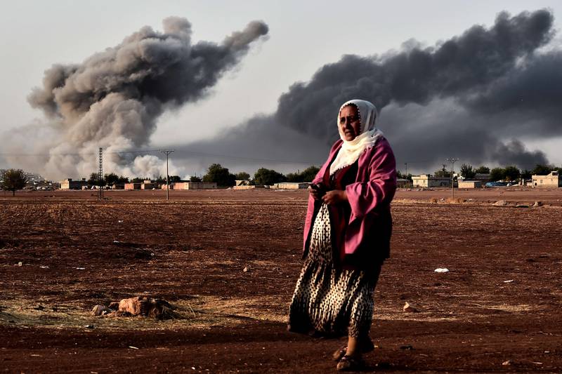 Northern Syria has seen persistent violence since the country's civil war began. AFP