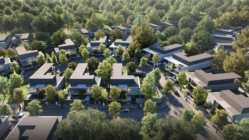 Homes at Arada's new project Azalea will range from two-bedroom townhouses to six-bedroom villas. Photo: Arada