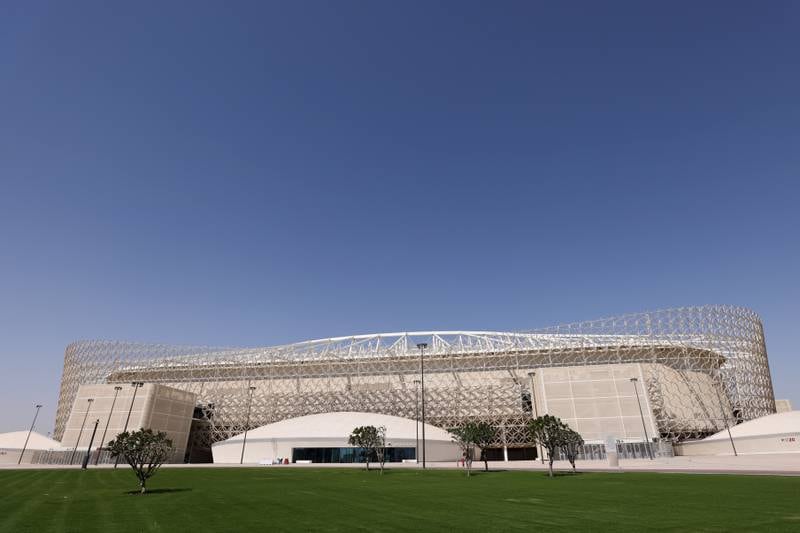 General view of Ahmad Bin Ali Stadium in Qatar. Getty