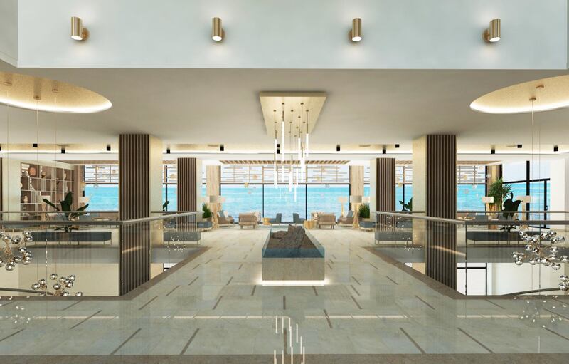 Azure Rotana Resort & Spa will be one of the few international-branded properties in the city. Photo: Rotana