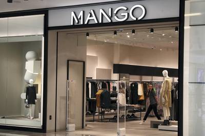 ABU DHABI ,  UNITED ARAB EMIRATES , SEPTEMBER 4 – 2019 :- Mango store at the new expansion of The Galleria on Al Maryah Island in Abu Dhabi. ( Pawan Singh / The National ) For Lifestyle