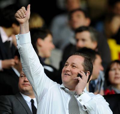 Newcastle United owner Mike Ashley in 2009. PA