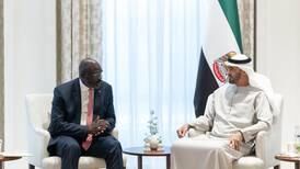 Liberian President George Weah thanks UAE for support in building Emirates Hospital
