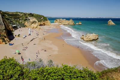 Digital nomads are flocking to Portugal’s southern Algarve region, which is ranked fourth on the Savills list. AFP