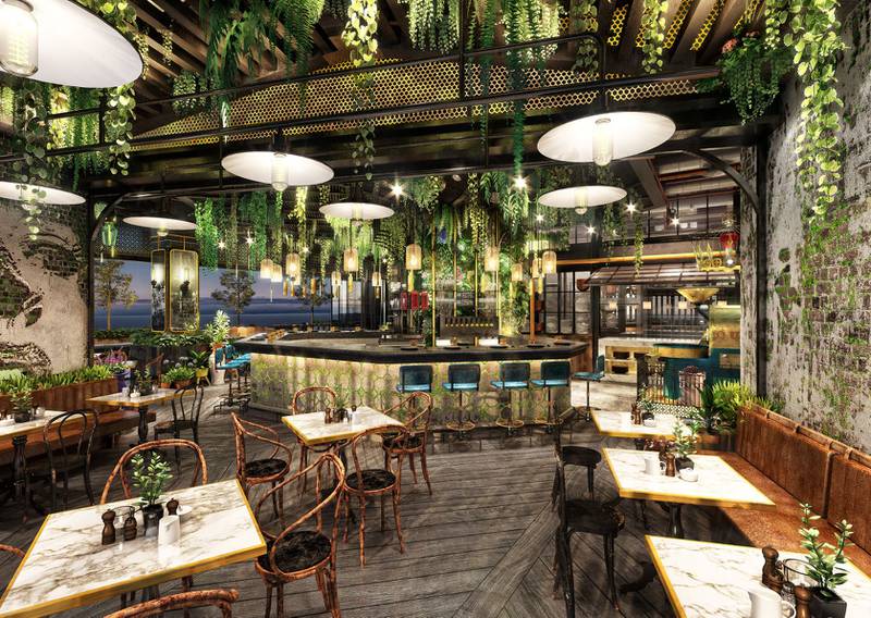 The London Project opened on Bluewaters Island in December 2018, but has fast become one of the island's most popular venues. Photo: The London Project