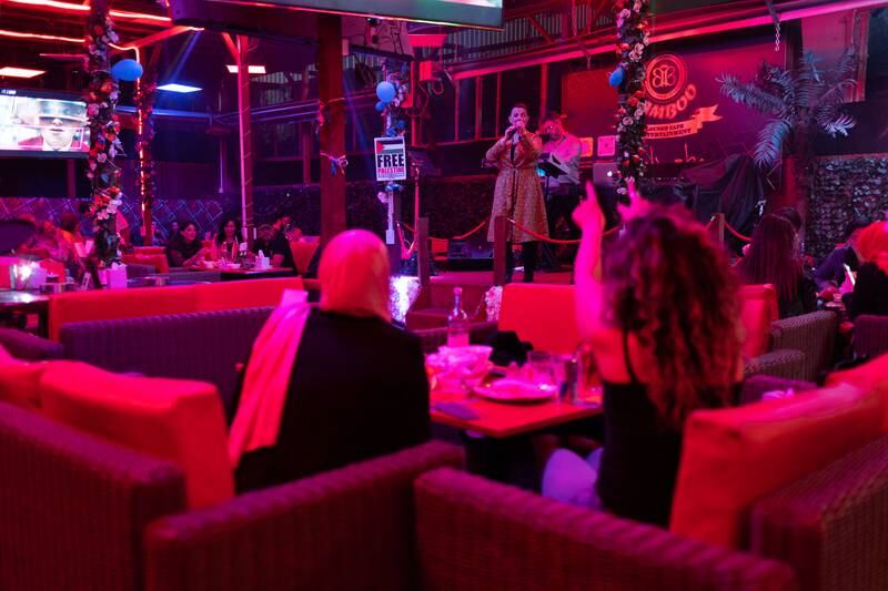 The Bamboo lounge restaurant offers live entertainment.