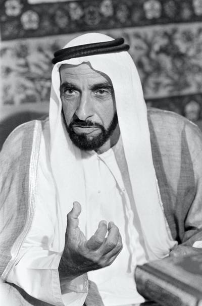 Sheikh Zayed Bin Sultan Al Nahyan, Emir of Abu Dhabi (Photo by Genevieve Chauvel/Sygma/Sygma via Getty Images)