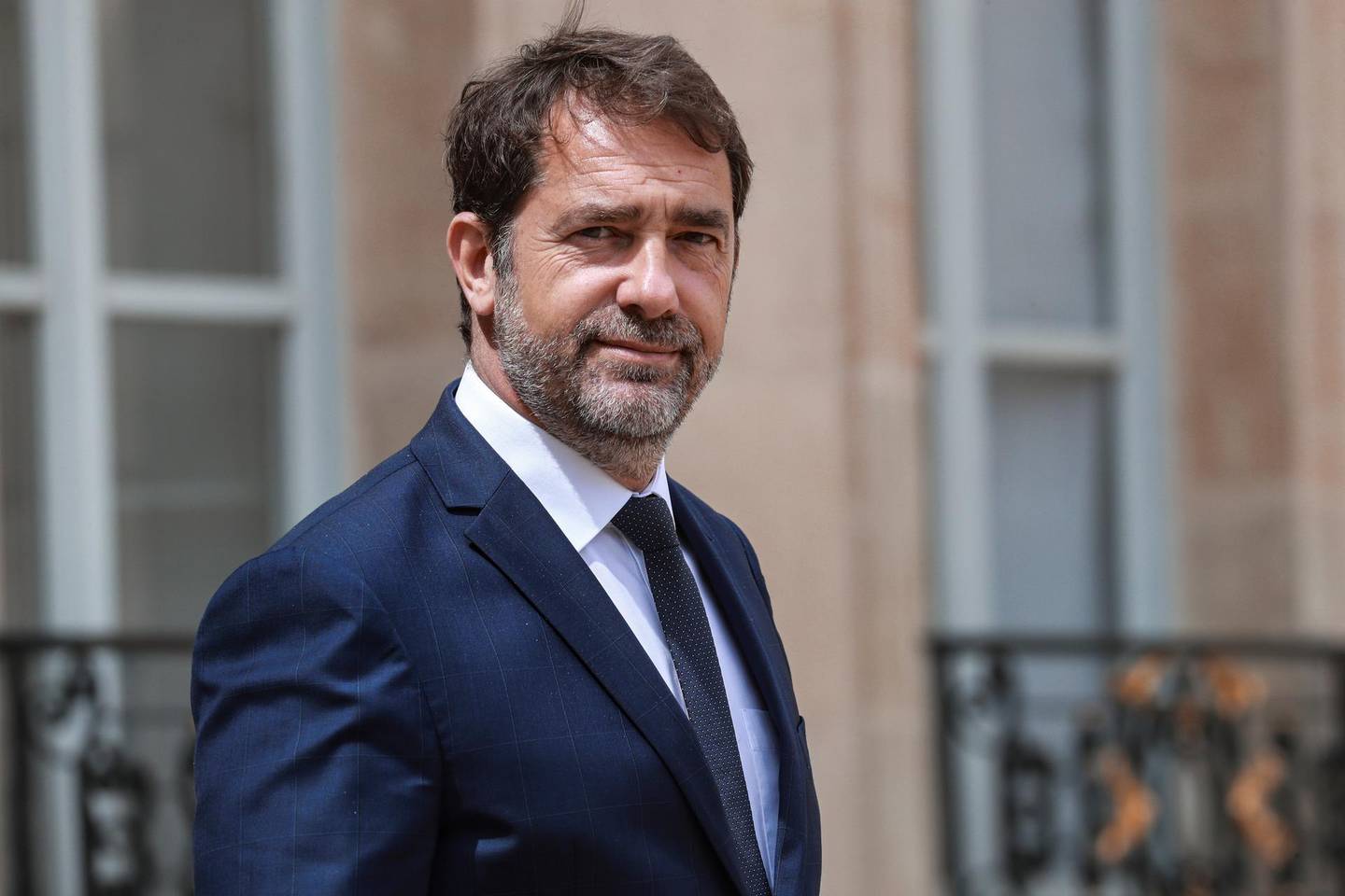 epa08477075 French Interior Minister Christophe Castaner leaves the Elysee presidential palace after attending the weekly cabinet meeting on June 10, 2020 in Paris, France.  EPA/LUDOVIC MARIN / POOL  MAXPPP OUT