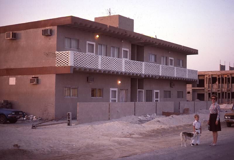 The Abu Dhabi Team Centre in 1976. 