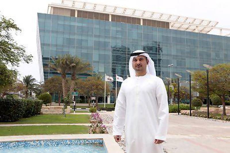 Yousif Al Mutawa, chief information officer at DP World, says Dubai is thinking of becoming an innovation hub. Jeffrey E Biteng / The National