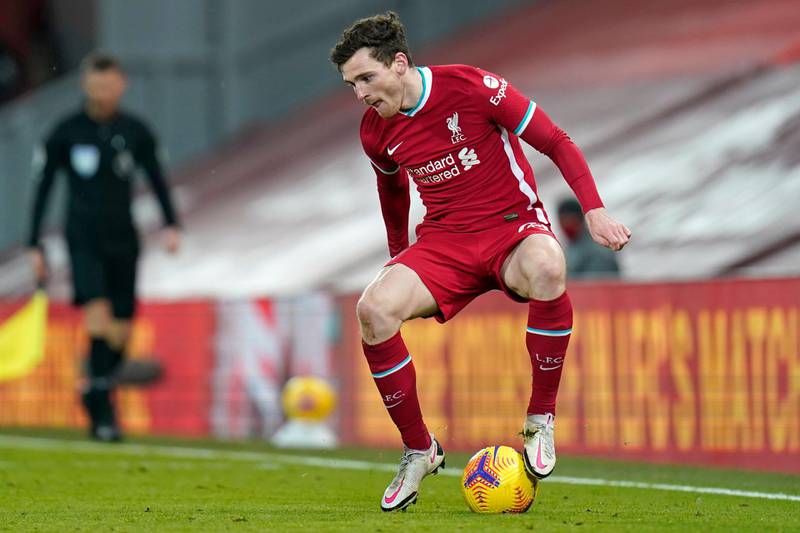 Andrew Robertson, 4 - If Liverpool are to use their full backs as offensive weapons they need cover when they go forward. The Scot got little of it, especially in the second half, and had to restrict his runs forward. AFP