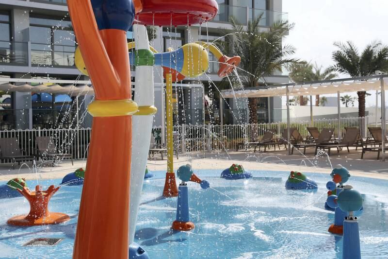 DUBAI, UNITED ARAB EMIRATES, December 10 – Splash Water World  at the RIU hotel on Deira Island in Dubai. (Pawan Singh / The National) For News/Lifestyle/Online/Instagram. Story by Kelly