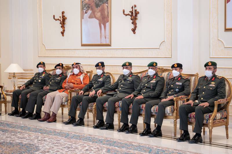 Members of the UAE Armed Forces.