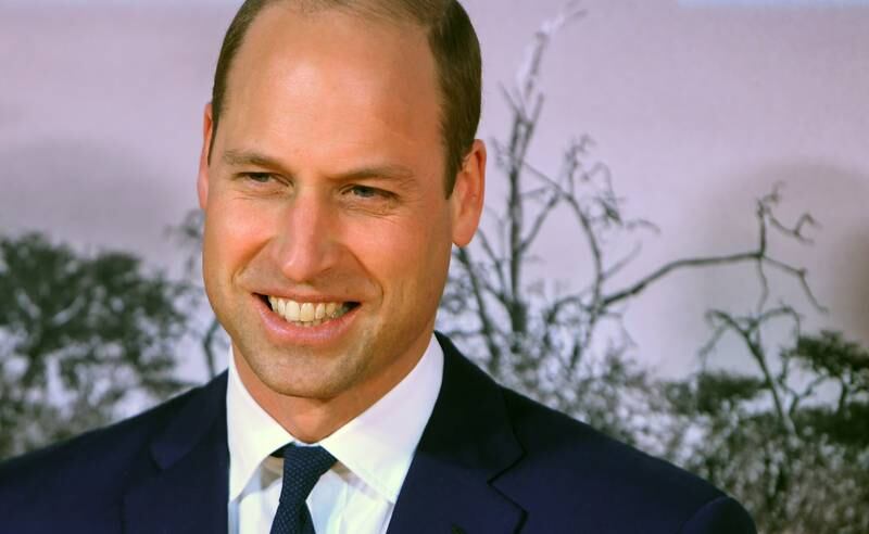 Britain's Prince William at the Tusk Conservation Awards in London on Monday. EPA