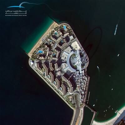 Ain Dubai has been captured on camera from space.