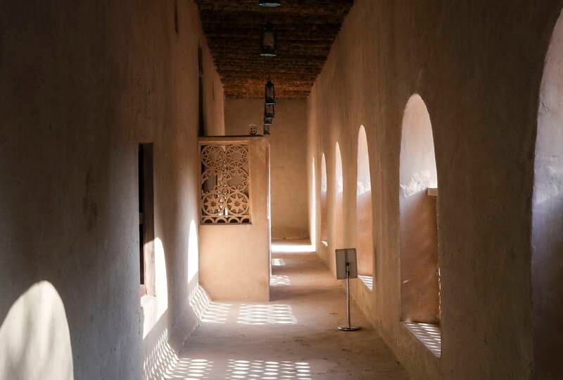 In 2008, the Department of Culture and Tourism – Abu Dhabi began the conservation project, preserving the fort’s exterior but transforming its arcaded gallery into a visitor and exhibition centre. Khushnum Bhandari / The National