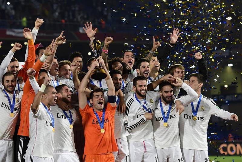 Real Madrid won the most recent Fifa Club World Cup in Marrakesh. Javier Soriano / AFP