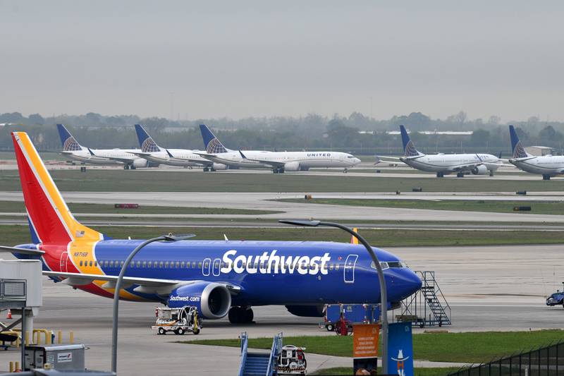 10. Southwest Airlines. Reuters
