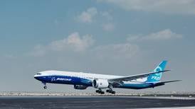 Dubai Airshow: Boeing 777X arrives at DWC for international debut