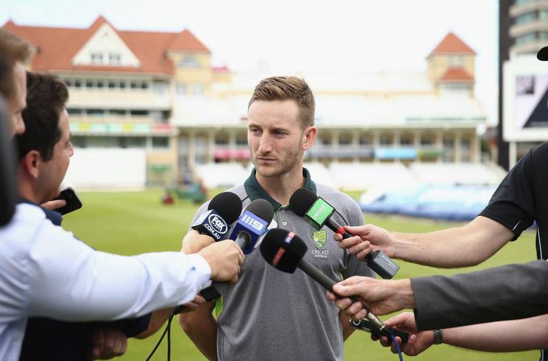 Peter Nevill of Australia speaks to the media during a nets session ahead of the fourth Ashes Test match at Trent Bridge on August 3, 2015, in Nottingham, United Kingdom. Ryan Pierse / Getty Images