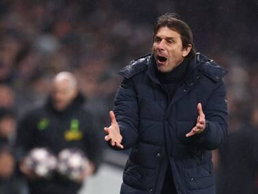 Conte: Tottenham 'might sack me before end of season' after Champions League exit