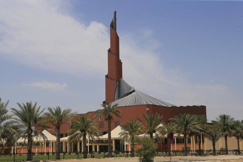Sheikha Fatima Mosque at Mohammed bin Zayed City in Abu Dhabi. Ravindranath K / The National